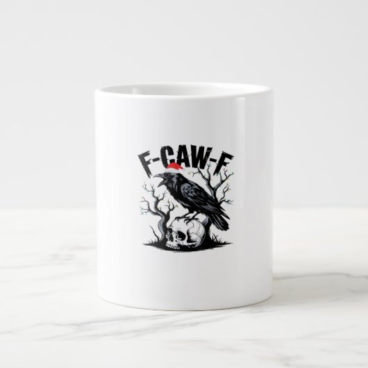 F-Caw-F エッセンシャル・ジョーク ジャンボコーヒーマグカップ (正面)