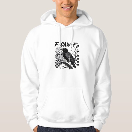 F Caw F エッセンシャル ファニー トレンディ スタイル パーカ (正面)