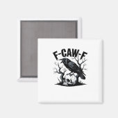 F Caw F エッセンシャル ミニマル クリーン デザイン マグネット (正面/裏面)
