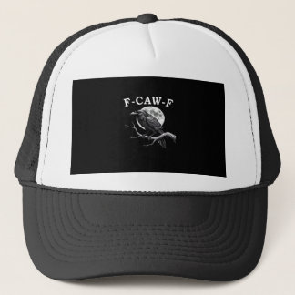 F-Caw-F カラス おもしろカラス F-Caw-F ギア クリエイティブなスタイル キャップ