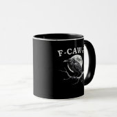 F-Caw-F カラス おもしろ カラス F-Caw-F ギア クリエイティブ 派手 マグカップ (正面右)