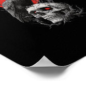 F-Caw-F カラス 面白い F-Caw-F 美的 デザイン ポスター (角)