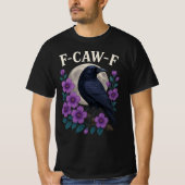 F CAW F カラス Tシャツ (正面)