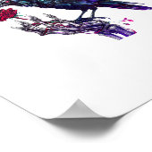 F-Caw-F カワイイなカラス 不気味なシーズン ハロウィン R ポスター (角)