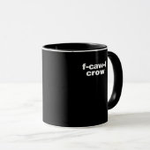 F-Caw-F クラシックコウテイワ鳥面白コウテイワ レトロ マグカップ (正面右)