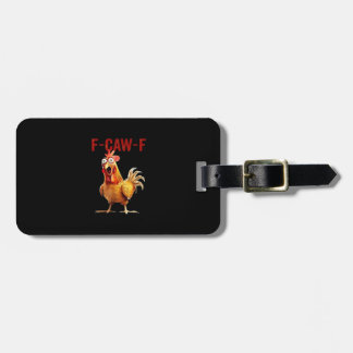F-Caw-F クラシックヴィンテージアートニワトリ ラゲッジタグ