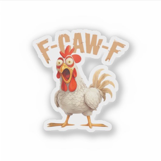 F-Caw-F クラシック エスチック スタイル シール (正面)