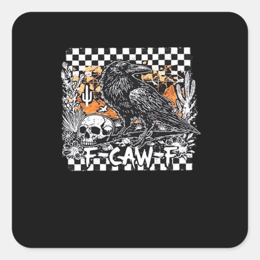 F-Caw-F クラシック・クール スクエアシール (正面)