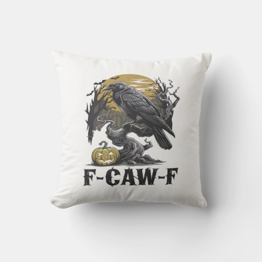 F-Caw-F クラシック ミニマル デザイン クッション (正面)