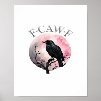 F-Caw-F クラシック レトロ クール ポスター