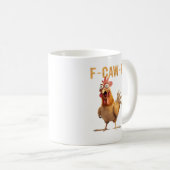 F-Caw-F クラシック レトロ スタイル コーヒーマグカップ (正面右)