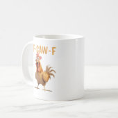 F-Caw-F クラシック レトロ スタイル コーヒーマグカップ (正面左)