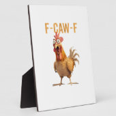 F-Caw-F クラシック レトロ スタイル フォトプラーク (側面)