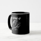 F-Caw-F クラシック レトロ スタイル マグカップ (正面左)