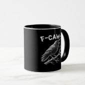 F-Caw-F クラシック レトロ スタイル マグカップ (正面右)