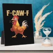 F-Caw-F クロゴシックユーモア フォトプラーク (側面)