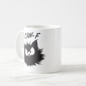 "F-CAW-F" グランピーキャットマグ コーヒーマグカップ (正面左)