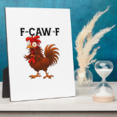 F-Caw-F チキン クラシック フォトプラーク (側面)