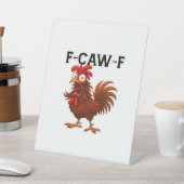F-Caw-F チキン クラシック 台座サイン (インサイチュ)