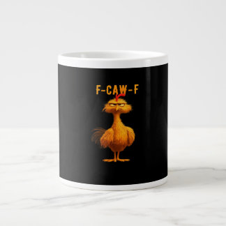 F-Caw-F トレンディチキン エッセンシャル アート ジャンボコーヒーマグカップ