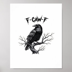 F Caw F トレンディモダンスタイル ポスター