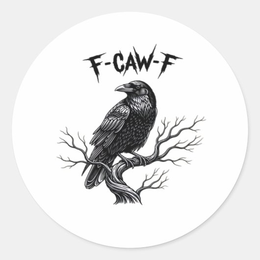 F Caw F トレンディモダンスタイル ラウンドシール (正面)