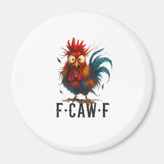 F-Caw-F ニワトリ おもしろ メーム マグネット