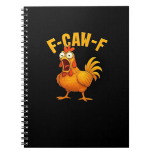 F-Caw-F-ニワトリ エッセンシャル面白い引用 ノートブック