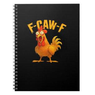F-Caw-F-ニワトリ エッセンシャル ヴィンテージ クール ノートブック