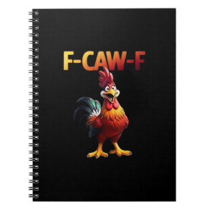 F-Caw-F ニワトリ クラシック おしゃれ カジュアル ノートブック