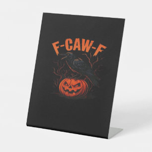 F-Caw-F ハロウィン トレンディ カジュアル 台座サイン