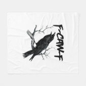 F-Caw-F フリースブランケット (正面(横))