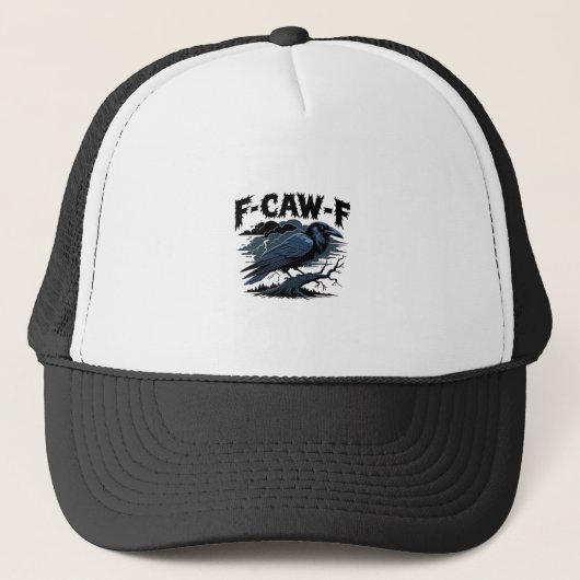 F-Caw-F ミニマル クリーン デザイン キャップ (正面)