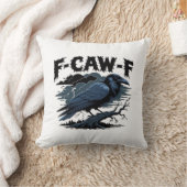 F-Caw-F ミニマル クリーン デザイン クッション (ブランケット)