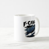 F-Caw-F ミニマル クリーン デザイン コーヒーマグカップ (正面右)