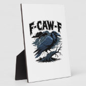 F-Caw-F ミニマル クリーン デザイン フォトプラーク (側面)