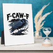 F-Caw-F ミニマル クリーン デザイン フォトプラーク (側面)