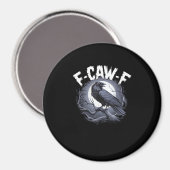 F-Caw-F ミニマル シンプル マグネット (正面/裏面)