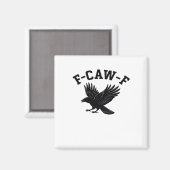 F-Caw-F ミーム おもしろ トレンド マグネット (正面/裏面)