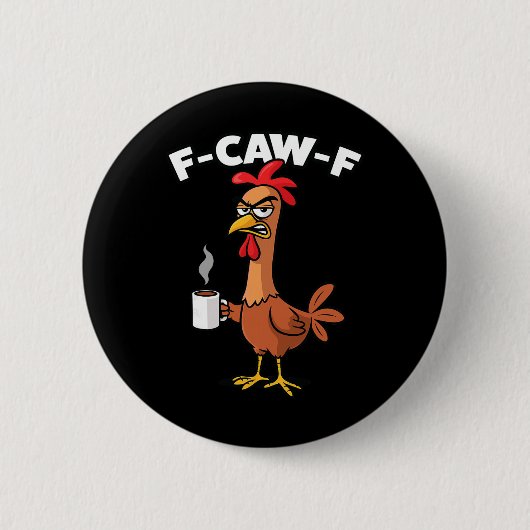 F-caw-f モーニングコーヒー 缶バッジ (正面)