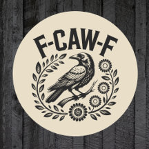 F-CAW-F ラベン 面白い 花輪 ダークユーモア