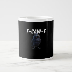 F Caw F ラヴェン ファニー ギア クリエイティブ スタイル ジャンボコーヒーマグカップ