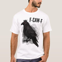F-CAW-F レイヴンキング - ダークファンタジー水彩アート