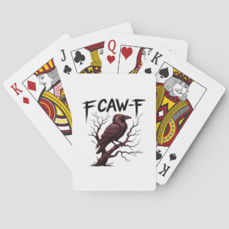 F-Caw-F レイヴン クラシック トランプ