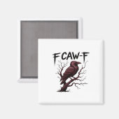 F-Caw-F レイヴン クラシック マグネット (正面/裏面)