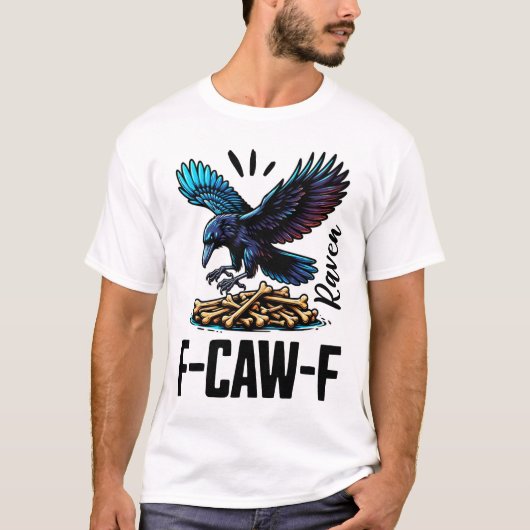 F-CAW-F レイヴン Tシャツ (正面)