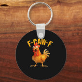 F-Caw-F レトロクラシック キーホルダー (正面)