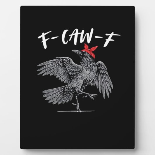 F-Caw-F レトロクラシック フォトプラーク (正面)