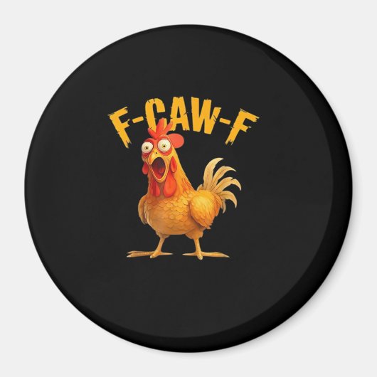 F-Caw-F レトロクラシック マグネット (正面)