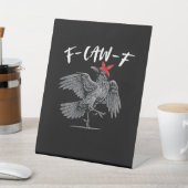 F-Caw-F レトロクラシック 台座サイン (インサイチュ)
